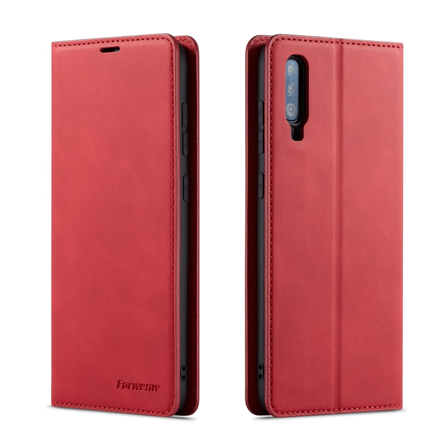 New Slim Galaxy A70 Leather Case Book Stand Wallet Magnetic