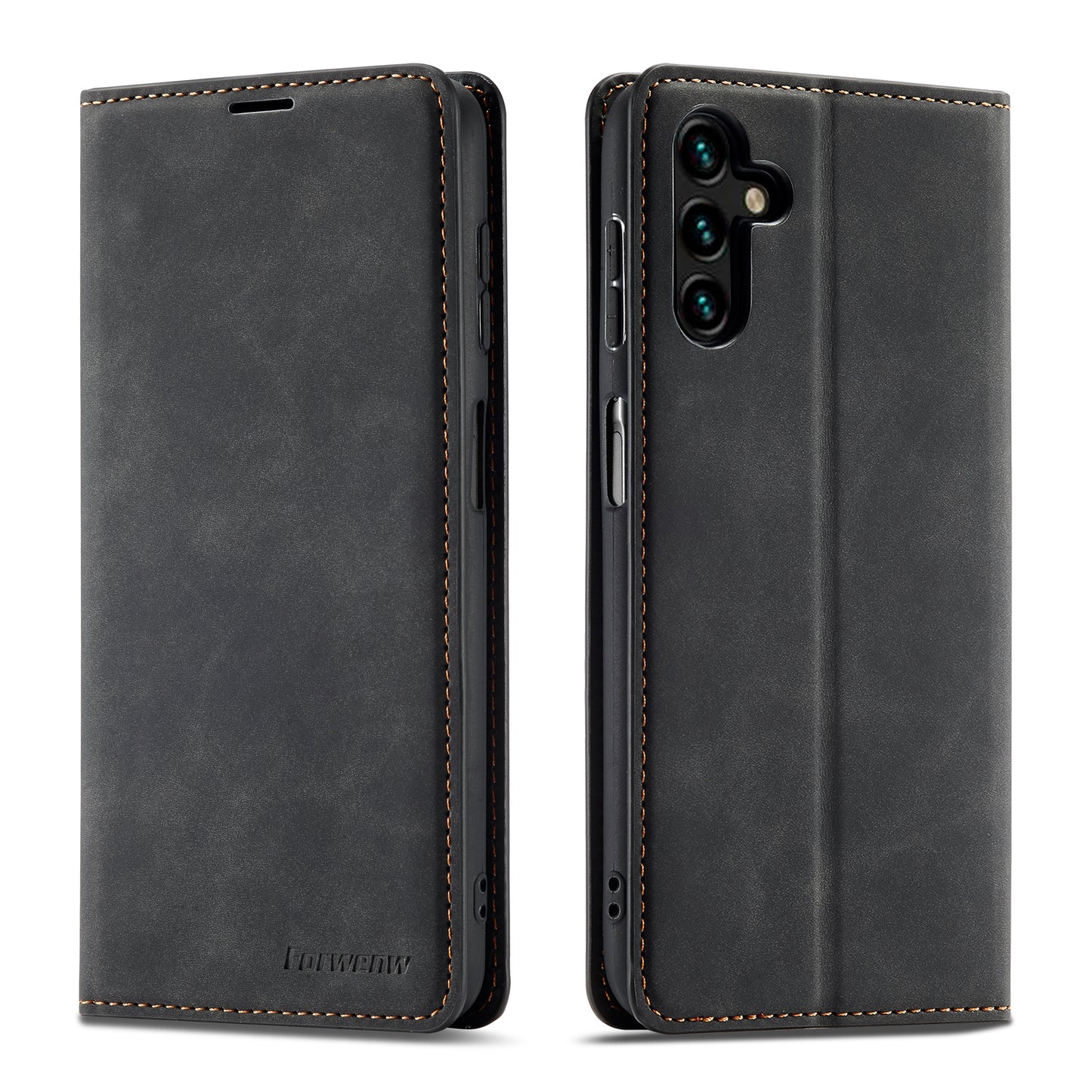 New Slim Galaxy A34 Leather Case Book Stand Wallet Magnetic