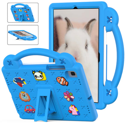 Berenstain Bear Galaxy Tab A7 EVA Case Children's Cartoon Flat Kickstand DIY