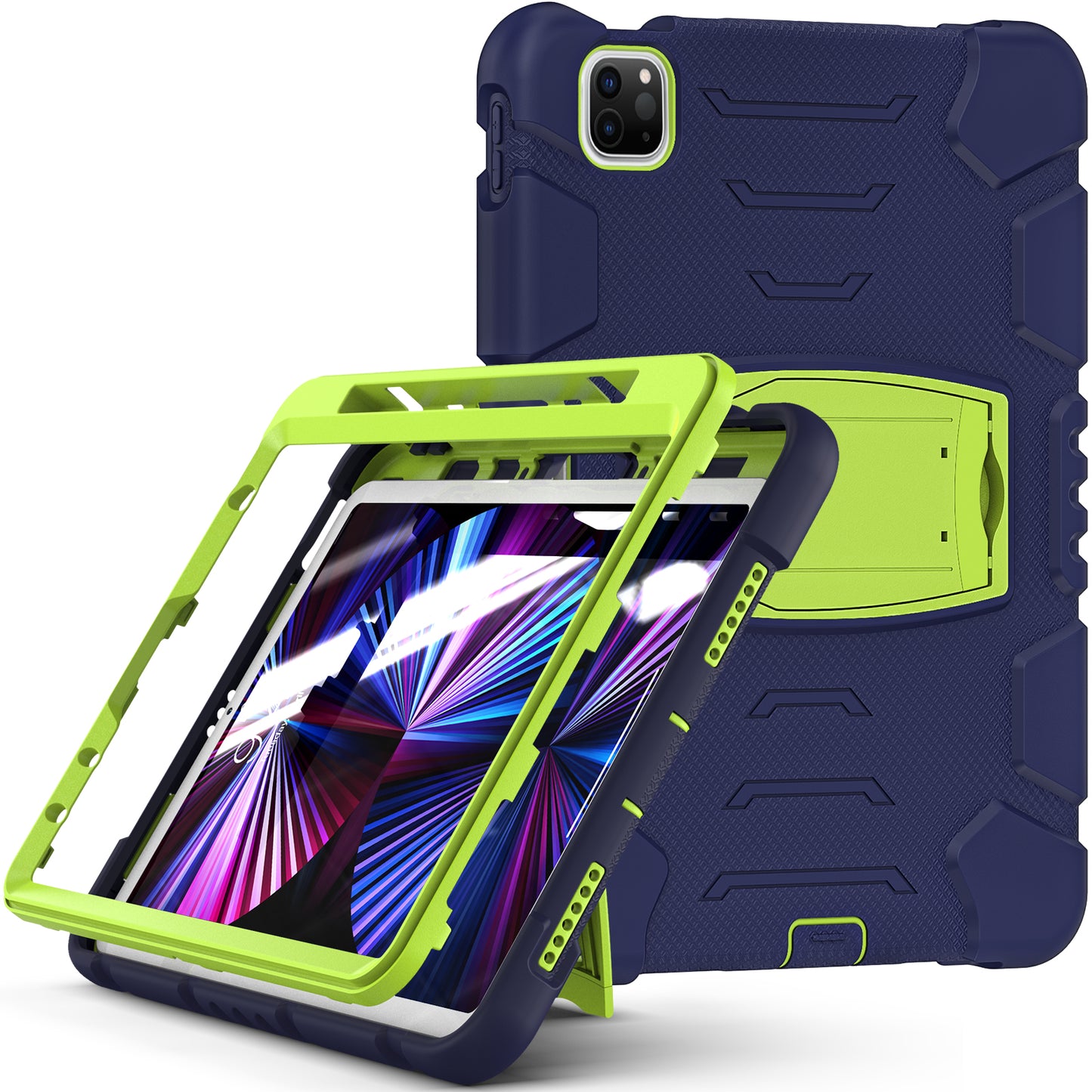 Gorilla King Kong iPad Pro 11 (2021) Case Full Body Triple Protection Folding Stand