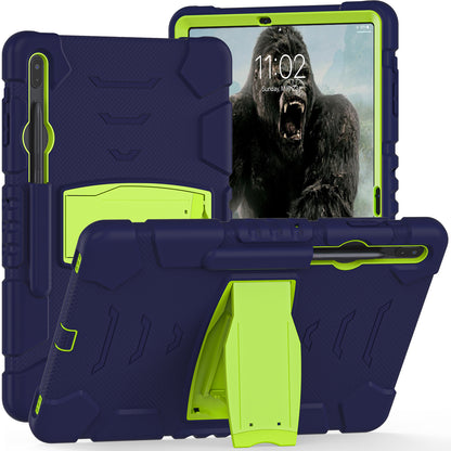 Gorilla King Kong Galaxy Tab S8+ Case Full Body Triple Protection Folding Stand