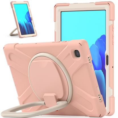 Pirate Box Galaxy Tab A7 Case Hook Stand Rotating with Hand Holder Shoulder Strap