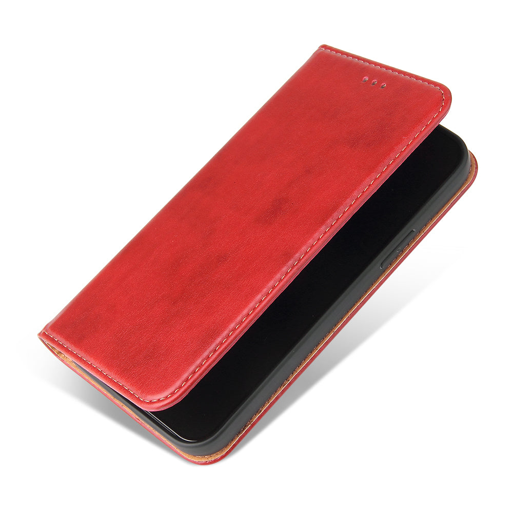 PU Leather iPhone 12 Mini Flip Case Wallet Stand Texture Deluxe