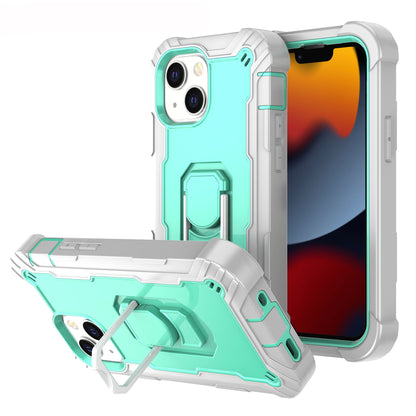 Ring Holder Kickstand iPhone 13 Shockroof Case All Round Protection Military