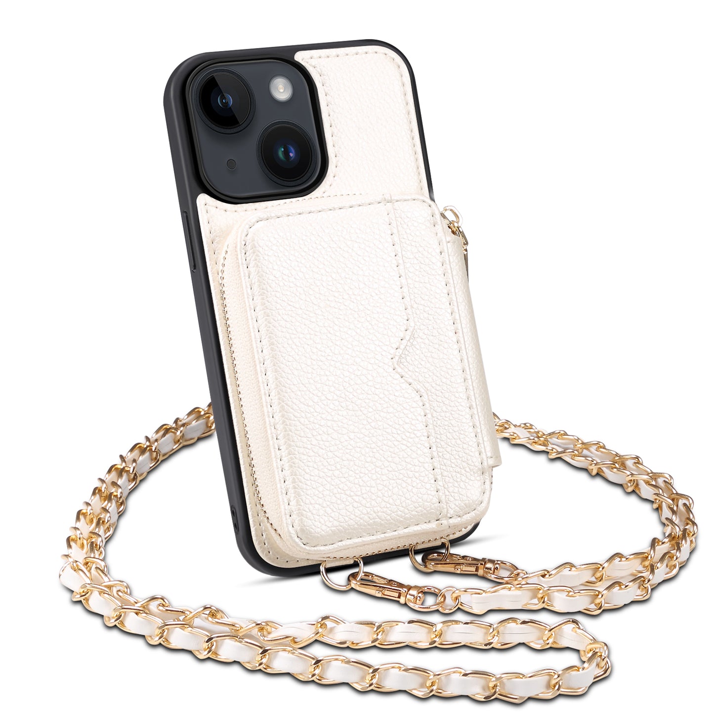  iPhone 15 Leather Cover