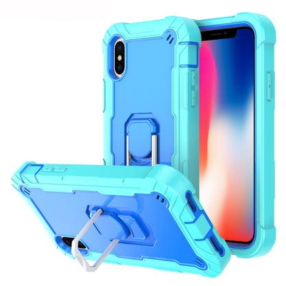 Ring Holder Kickstand iPhone X Xs Shockroof Case All Round Protection Military