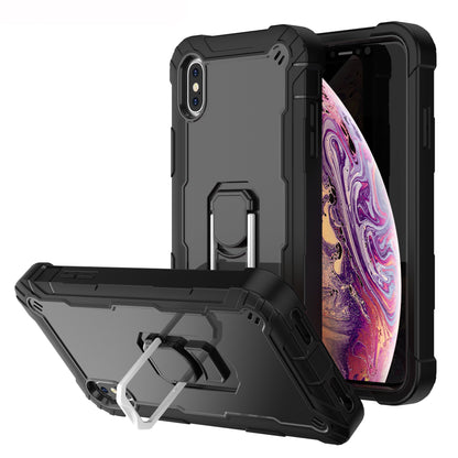 Ring Holder Kickstand iPhone Xs Max Shockroof Case All Round Protection Military