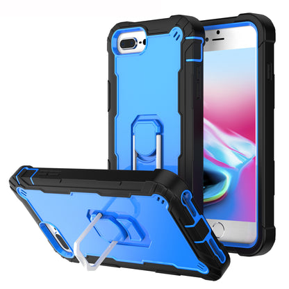 Ring Holder Kickstand iPhone 8 Plus Shockroof Case All Round Protection Military