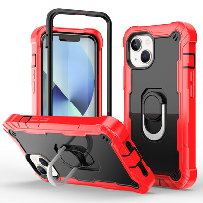 Ring Holder Kickstand iPhone 14 Shockroof Case All Round Protection Military