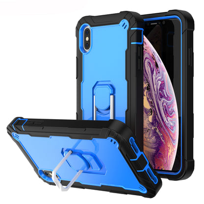 Ring Holder Kickstand iPhone Xs Max Shockroof Case All Round Protection Military