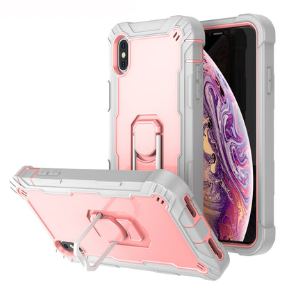 Ring Holder Kickstand iPhone Xs Max Shockroof Case All Round Protection Military