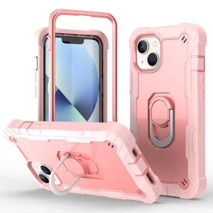 Ring Holder Kickstand iPhone 14 Plus Shockroof Case All Round Protection Military