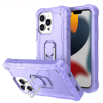 Ring Holder Kickstand iPhone 13 Pro Shockroof Case All Round Protection Military