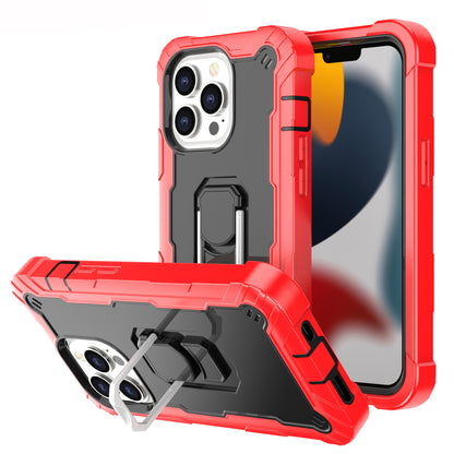 Ring Holder Kickstand iPhone 13 Pro Shockroof Case All Round Protection Military