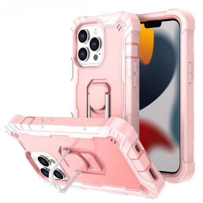 Ring Holder Kickstand iPhone 13 Pro Shockroof Case All Round Protection Military