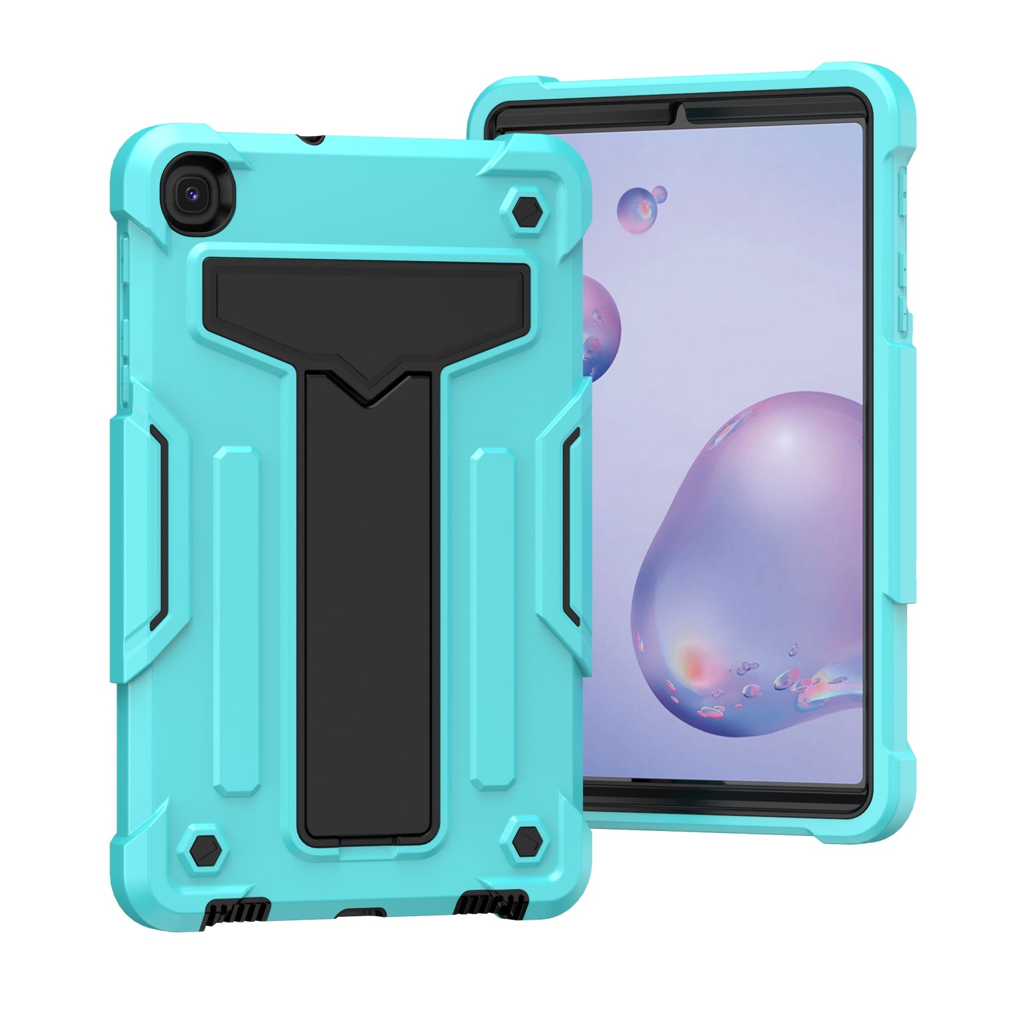 Hit-Color Shark Galaxy Tab A 8.4 (2020) Shockproof Case Heavy Duty Kids Safety