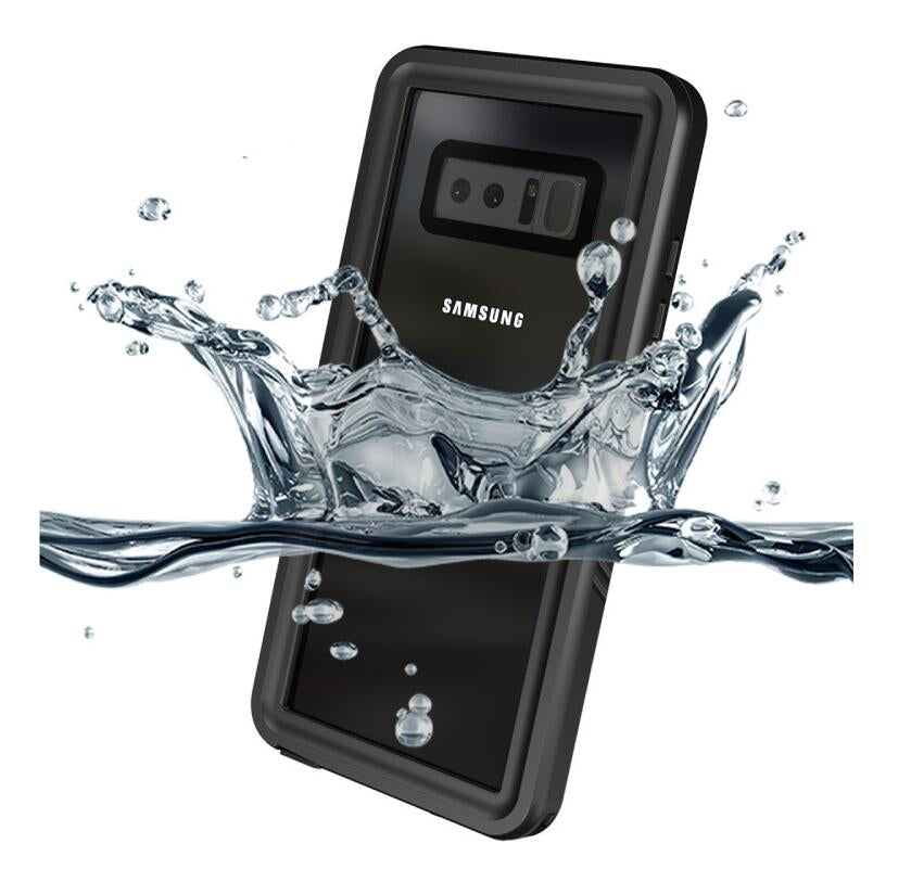 Twill Swimming IP68 Galaxy Note8 Waterproof Case Bumper Combo Armor Protection