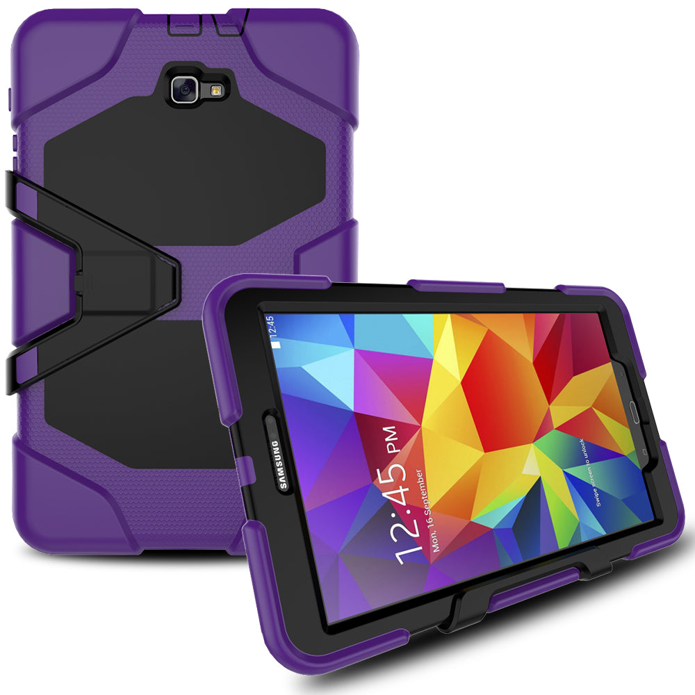 Tough Box Galaxy Tab A 10.1 2017 Shockproof Case with Built-in Screen Protector