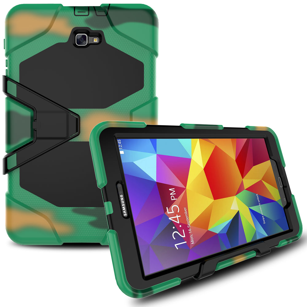 Tough Box Galaxy Tab A 10.1 2017 Shockproof Case with Built-in Screen Protector