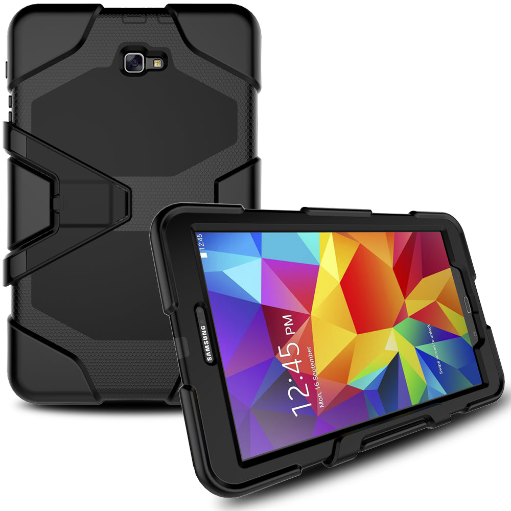 Tough Box Galaxy Tab A 10.1 2017 Shockproof Case with Built-in Screen Protector