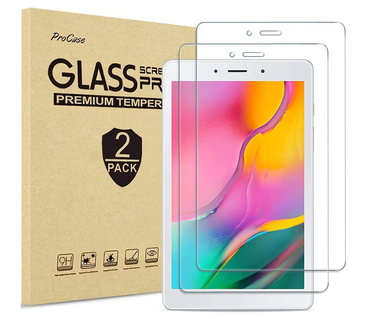 9H HD Transparent 2.5D Tempered Glass Samsung Galaxy Tab A 10.1 (2019)  Screen Protector