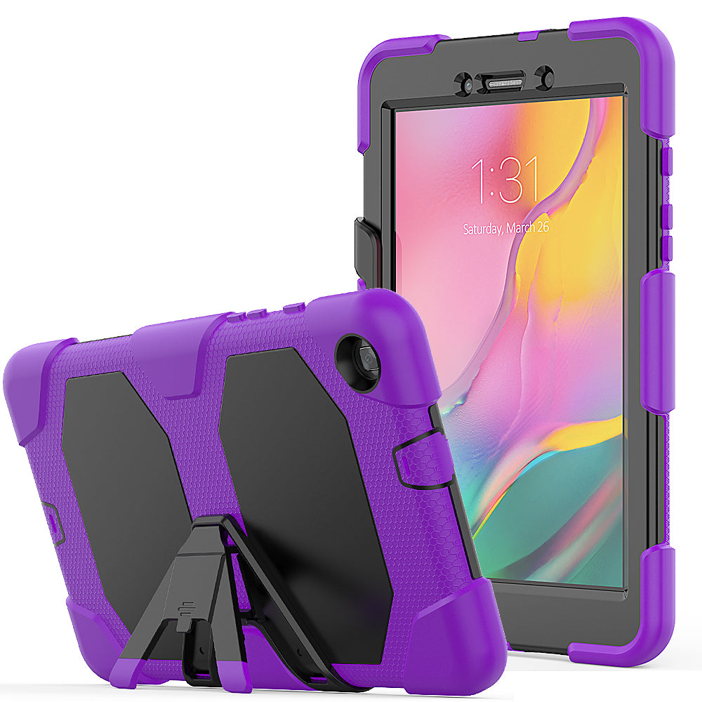 Tough Box Galaxy Tab A 8.0 2019 Shockproof Case with Built-in Screen Protector