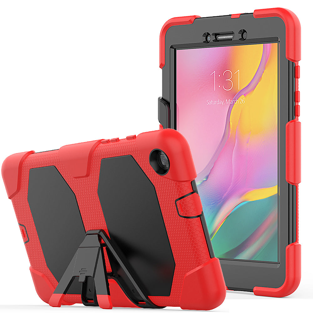 Tough Box Galaxy Tab A 8.0 2019 Shockproof Case with Built-in Screen Protector