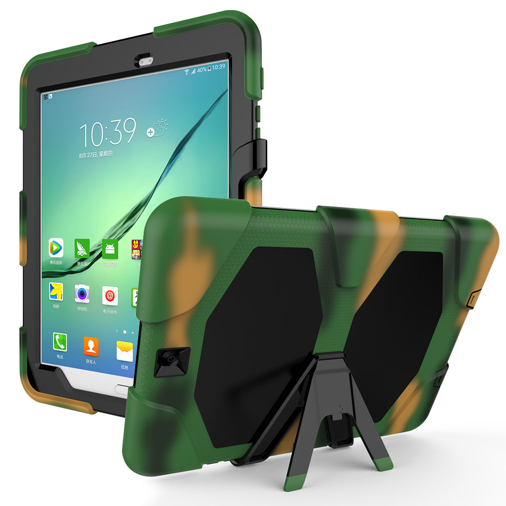 Tough Box Galaxy Tab S2 9.7 Shockproof Case with Built-in Screen Protector