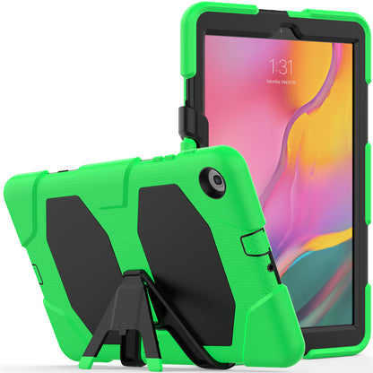 Tough Box Galaxy Tab A 10.1 2019 Shockproof Case with Built-in Screen Protector