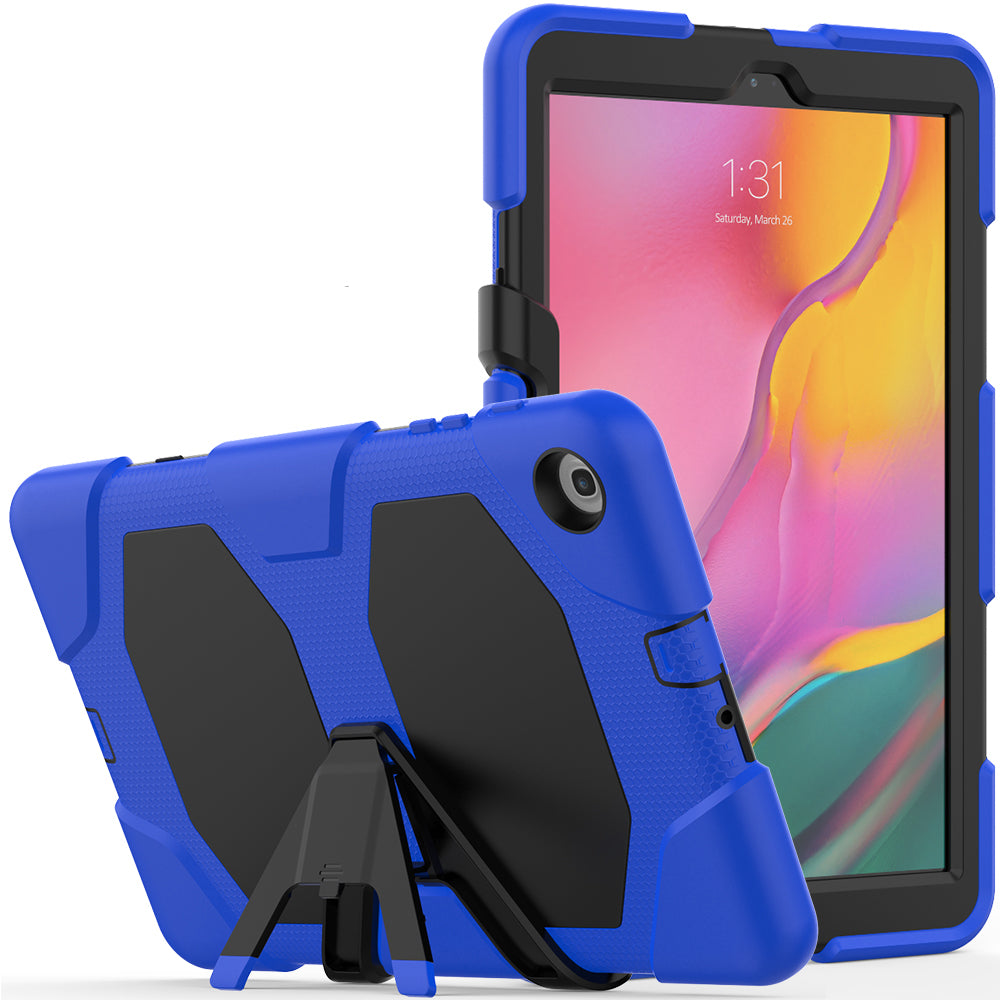 Tough Box Galaxy Tab A 10.1 2019 Shockproof Case with Built-in Screen Protector