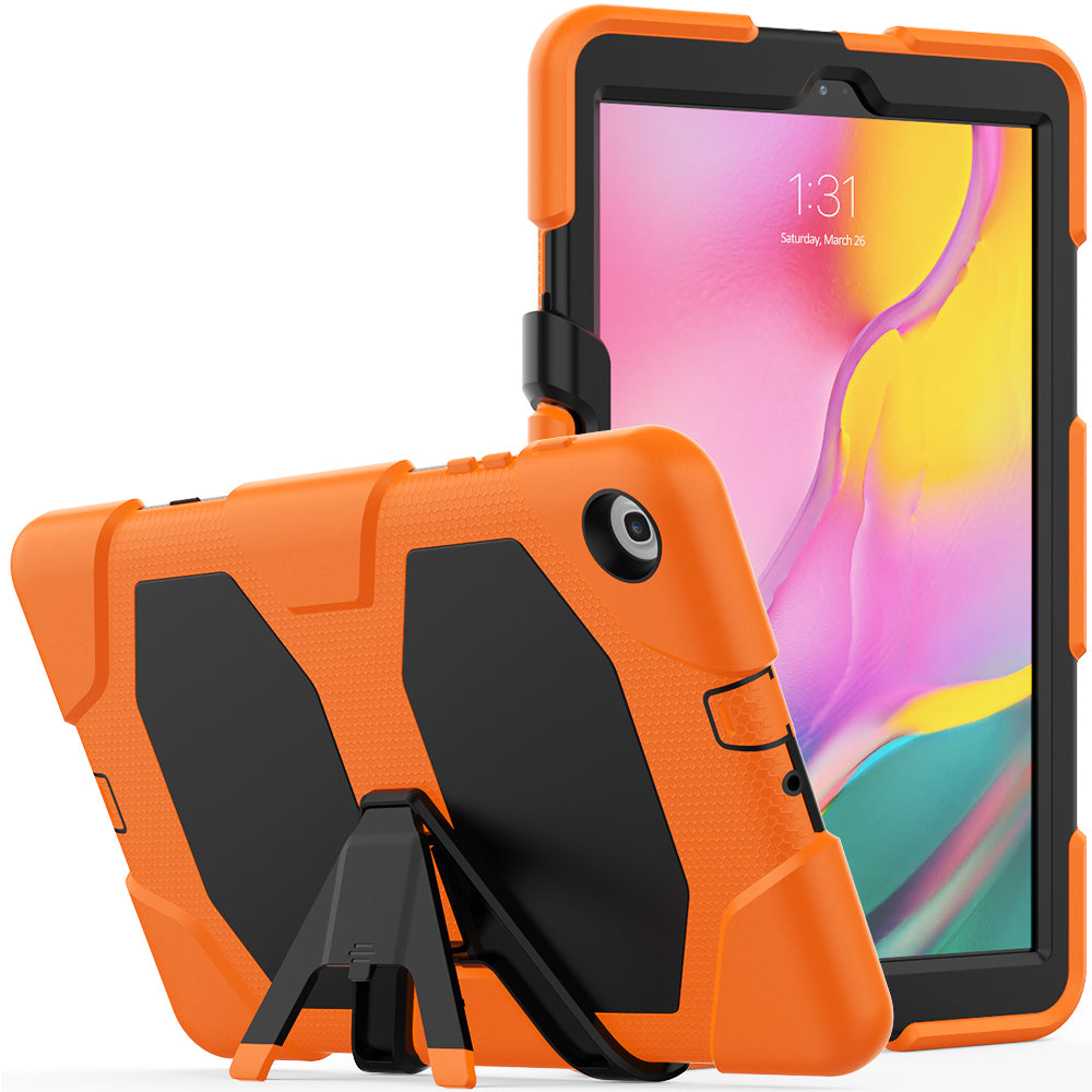 Tough Box Galaxy Tab A 10.1 2019 Shockproof Case with Built-in Screen Protector