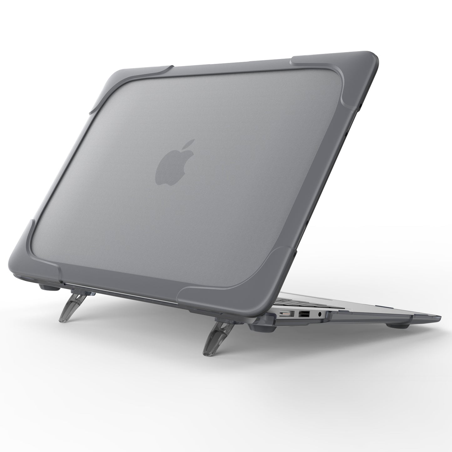 Two Tone MacBook Air 13" A1369 A1466 MD760 Case Shockproof Rubber PC Stand