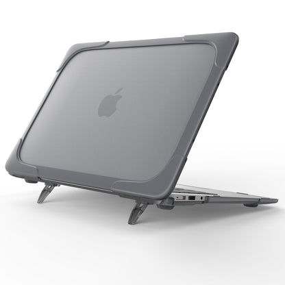 Two Tone MacBook Air 13" A1369 A1466 MD760 Case Shockproof Rubber PC Stand