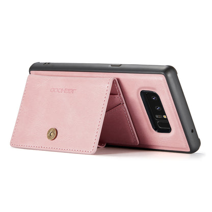 Magnetic Detachable Card Bag Galaxy Note8 Leather Cover RFID Flip Stand