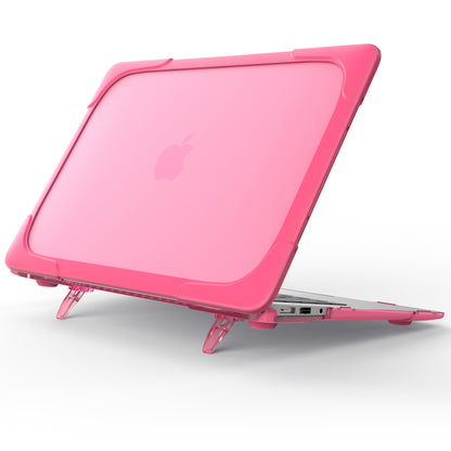 Two Tone MacBook Air 13" A1369 A1466 MD760 Case Shockproof Rubber PC Stand