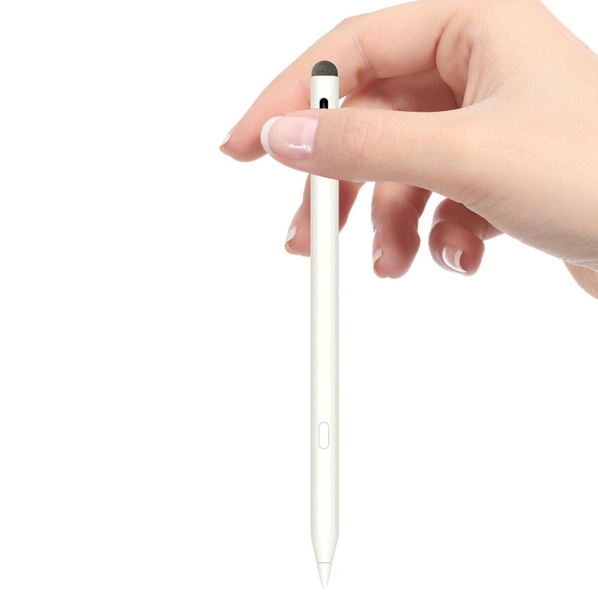 Active Capacitive iPad Stylus Type-C Port 4-light Dual Cloth Tip Apple Pencil 2 Touch Pen