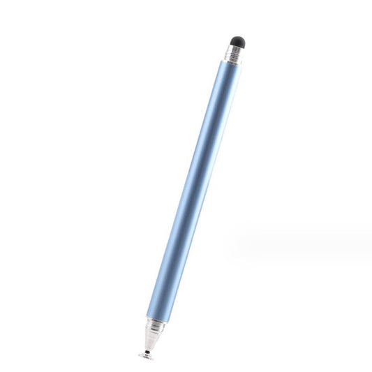 Phone Tablet Capacitive Screen Aluminum Touch Pen Rubber Tip Dual Disc Drawing Stylus