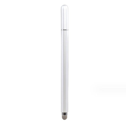 Phone Tablet Touch Pen Capacitive Screen Fiber Cloth Tip Dual Disc 2-in-1 Stylus