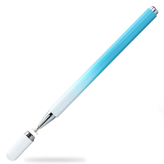 Macaron Gradient Touch Pen with Built-in Disc Dual Rubber tip Capacitive Screen Stylus