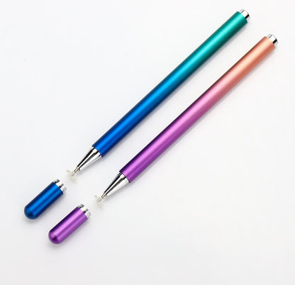 Gradient Magnetic Painting Disc Tip Aluminum Capacitive Touch Stylus Phone Tablet Fashion Pen