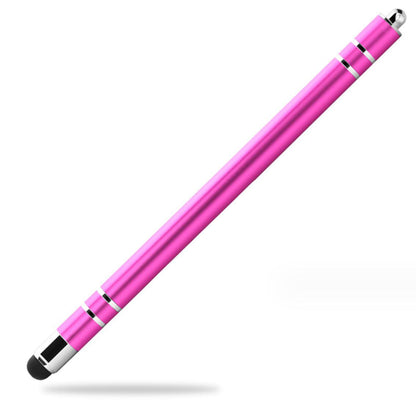 Interchangeable Silicone Tip Aluminum Capacitive Pen Phone Tablet Stylus with Rope