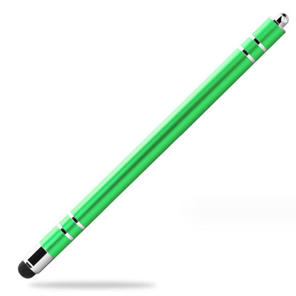 Interchangeable Silicone Tip Aluminum Capacitive Pen Phone Tablet Stylus with Rope