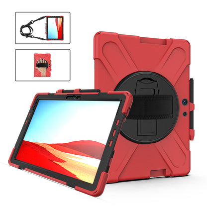 Pirate King Microsoft Surface Go 2 Case 360 Rotating Stand Holder Shoulder Strap