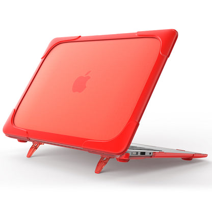 Two Tone MacBook Air 13" A1369 A1466 MD760 Case Shockproof Rubber PC Stand