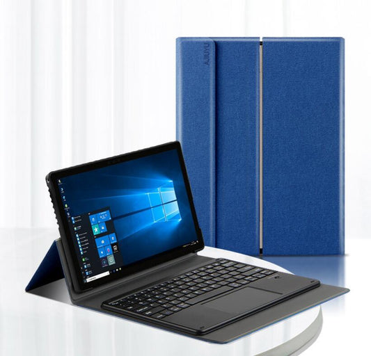 Metal Hinge Microsoft Surface Pro 3 Keyboard Case with Touchpad Detachable Slik Leather