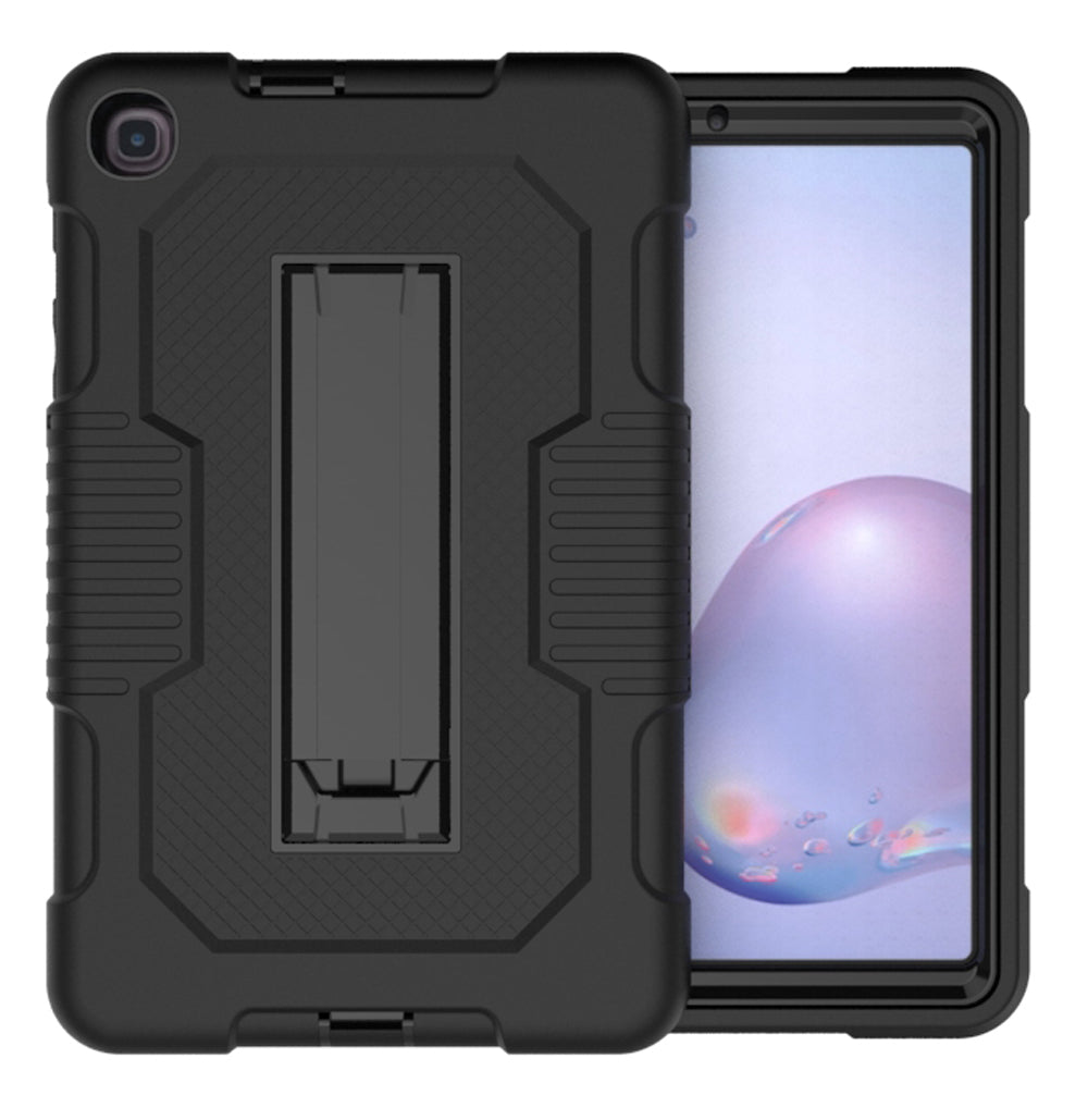 Hit Color Galaxy Tab A 8.4 Shockproof Case Combo Silicone PC Rugged Stand