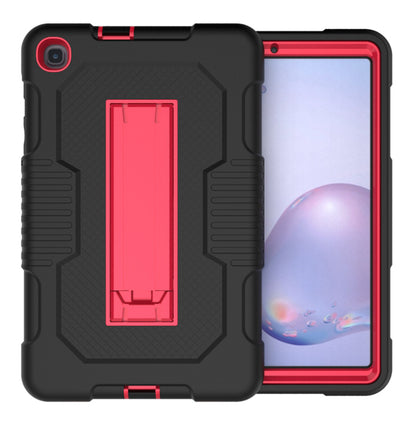 Hit Color Galaxy Tab A 8.4 Shockproof Case Combo Silicone PC Rugged Stand