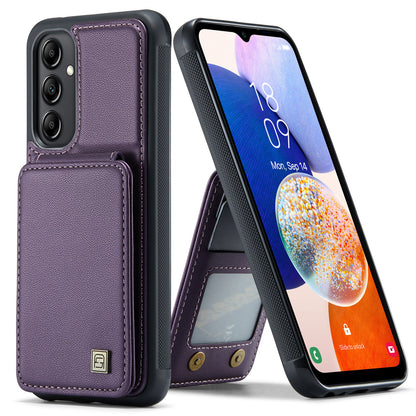 AUTSPACE Flip Card Holder Galaxy A34 Leather Case