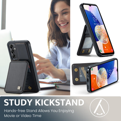 AUTSPACE Flip Card Holder Galaxy A34 Leather Case