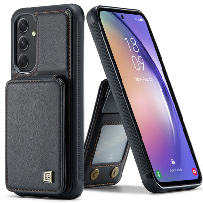 AUTSPACE Flip Card Holder Galaxy A54 Leather Case